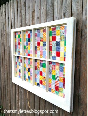 Quilt Window Art