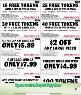 Free Printable Chuck E Cheese Coupons