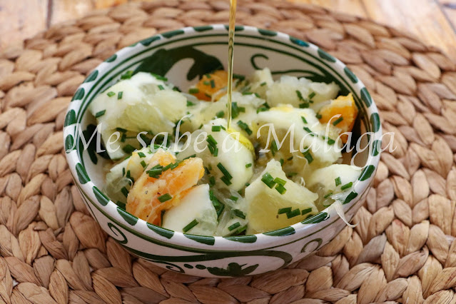 Ensalada de limones de Igualeja