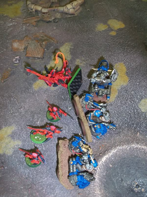 Warhammer 40k battle report Orks Tyranids Surprise Assault