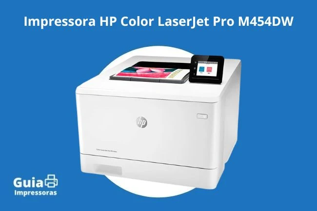 Impressora HP Color LaserJet Pro M454DW