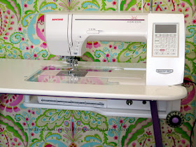 SewEzi portable table and Janome 8200