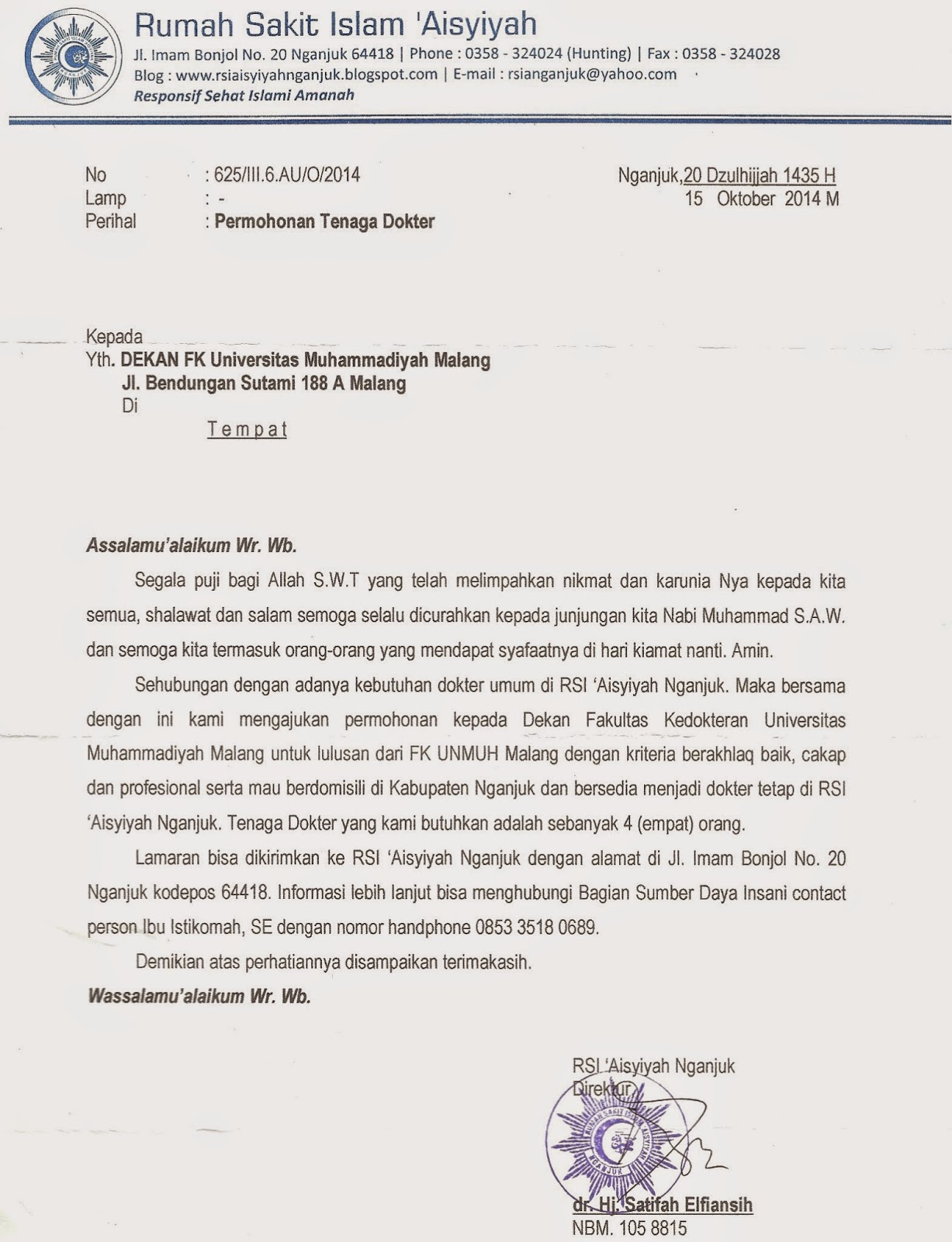 10000 Contoh Surat Lamaran Kerja Yang Baik & Benar ...