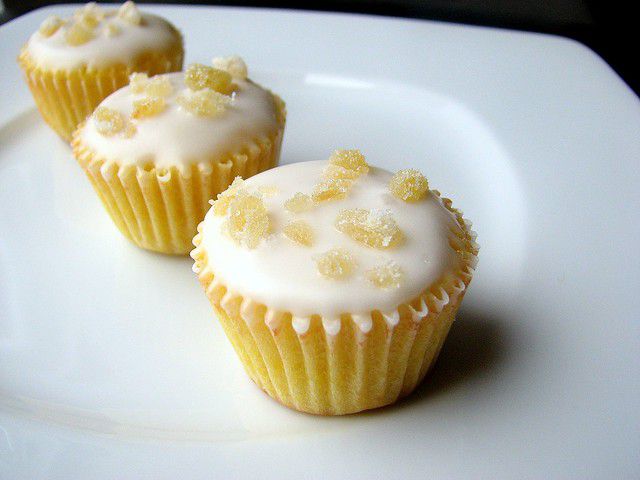 Ginger Tea Cakes with Lemon Glaze Recipe