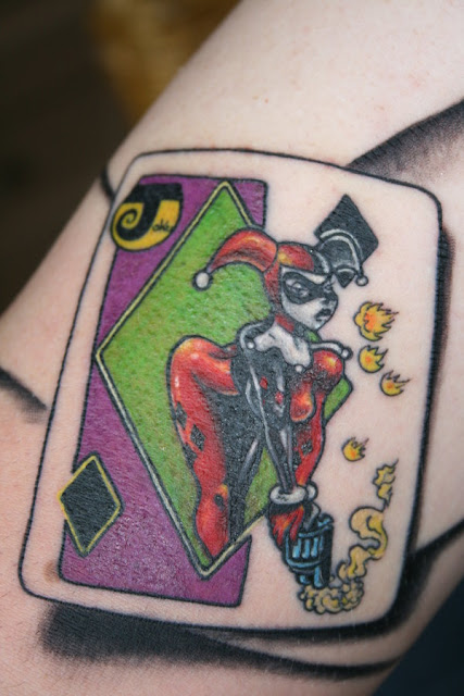 harley quinn tattoos