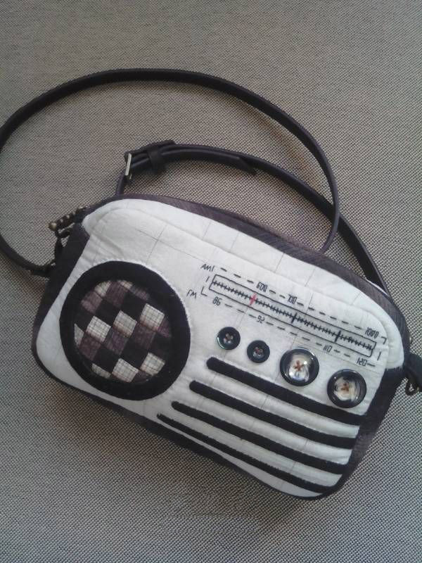 Shoulder Bag "Retro radio". Сумочка "Ретро-радио"