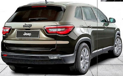 2017 Jeep Compass Back view image