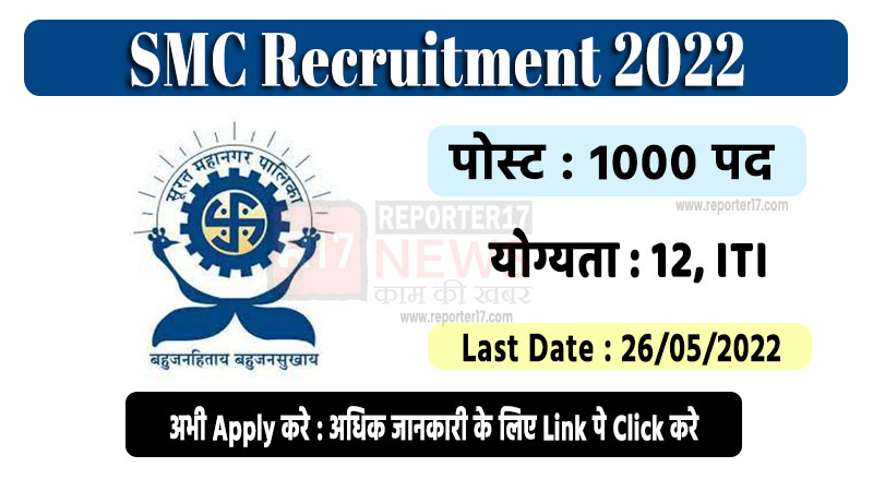 SMC Recruitment 2022