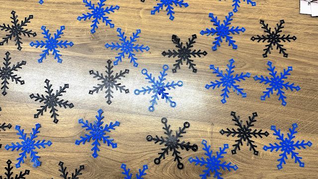 Printed Snowflakes