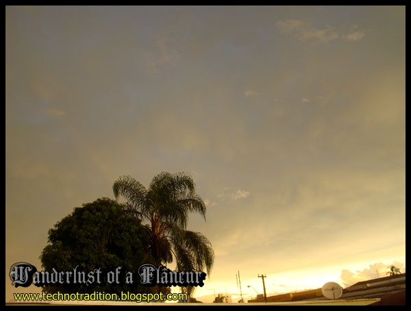 Pindamonhangaba had a visit of a beautiful rainbow on March 4, 2016 arco iris