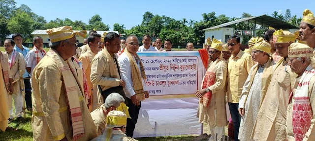 Chukapha statue installed at Dhakuakhana Tai Cultural Research and Development Center