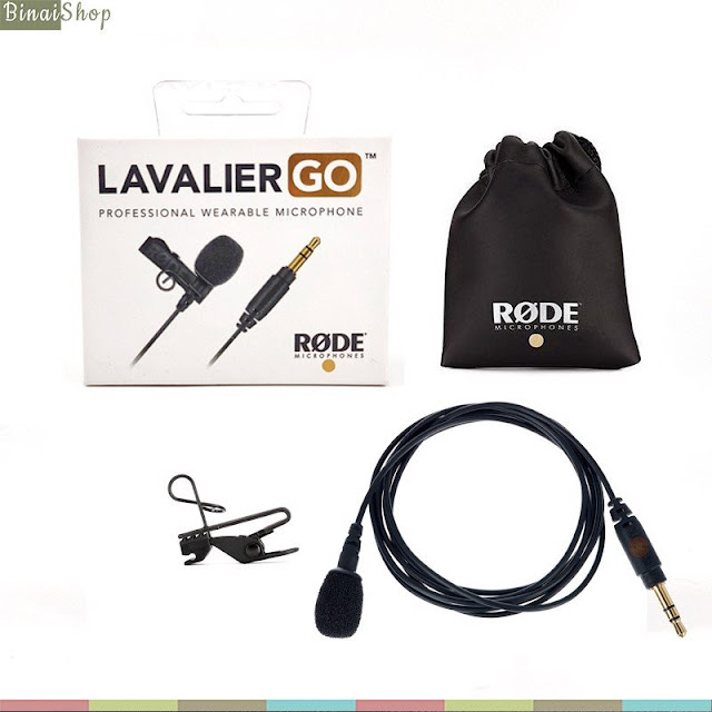 Rode Lavalier Go - Micro Cài Áo Chuyên Dụng Cho Wireless GO