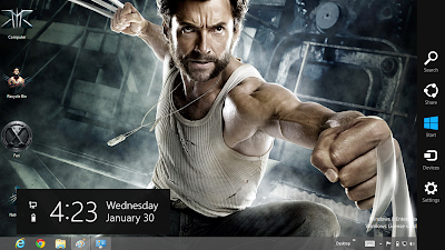 X Men Theme For Windows 8