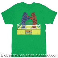 Rock 'Em Sock 'Em Robots Sheldon Adult T-Shirt