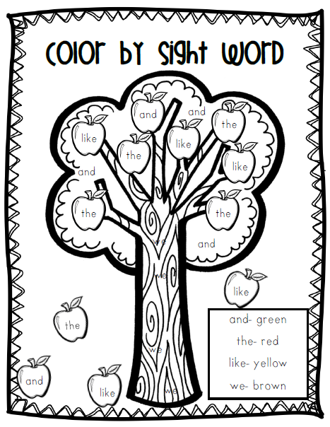 on by word  sight sight this  working worksheets color letter began created a so sight word words  i