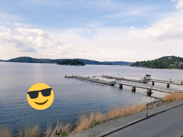 View of Anfasteröd Gårdsvik sauna right on the water