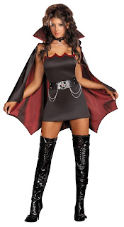 Halloween, Vestido de Vampiresa