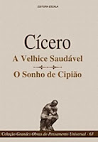 capa de A velhice saudável e O sonho de Cipião, de Cícero