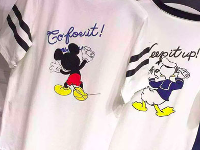 ディズニー カップル tシャツ 154758