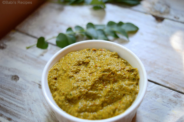 Curry Leaves Chutney| Curry Leaves Coconut Dip | Karuvepillai Thangai Thogayal