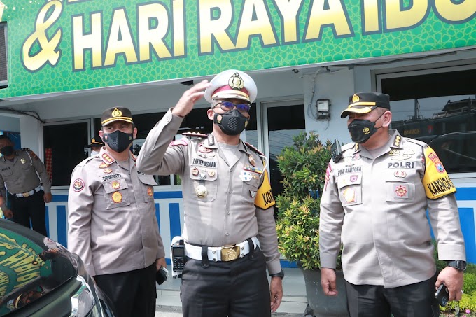 Antisipasi Kepadatan Jalur Mudik, Dirlantas Polda Jatim Lakukan Pengecekan di Mengkreng Kediri
