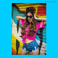 Karishma Shrma in Colorful Top Shorts Ultra Spicy Beautiful Pics .XYZ Exclusive 02.jpg