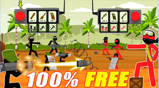 Download Stickman Army Team Battle V2 MOD Apk Terbaru