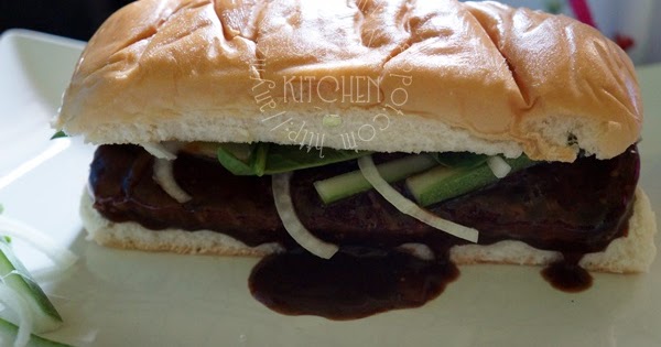 My Kitchen: Oblong burger