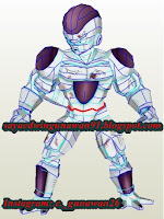 Papercraft Freiza 100% DS