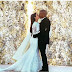 Wedding Pics of Kim and Kenya Kissing breaks Record on instagram