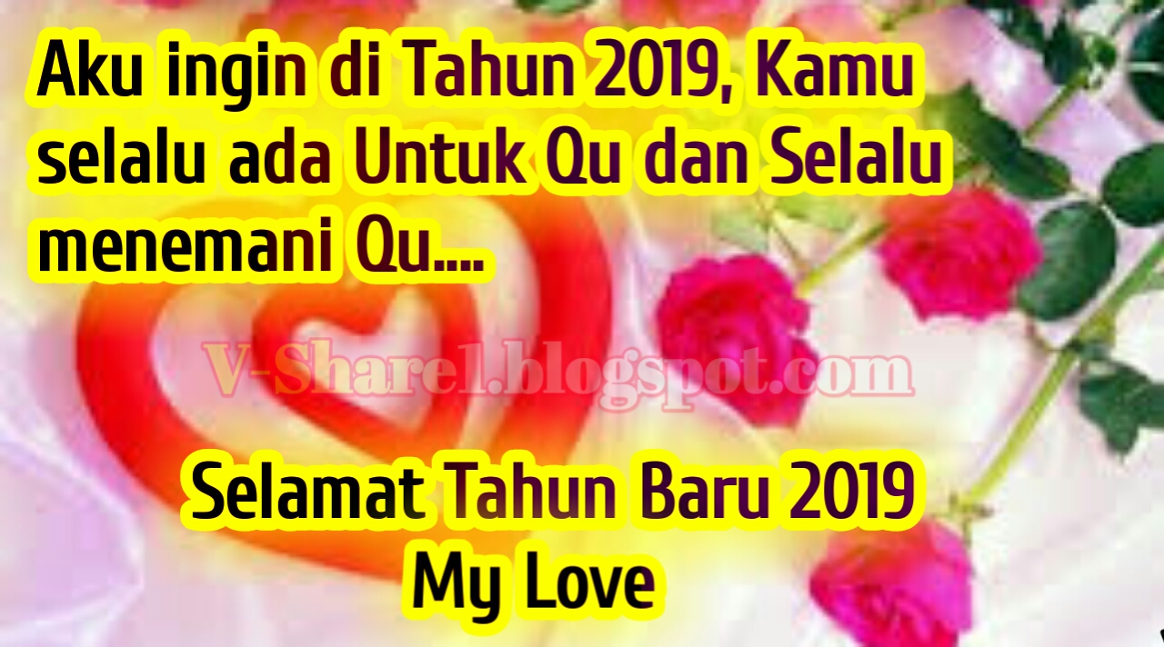 Kumpulan Kartu Ucapan Selamat Tahun Baru 2019 Romantis Terbaru