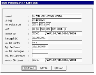 Contoh Surat Berita Acara Kesalahan Input Data