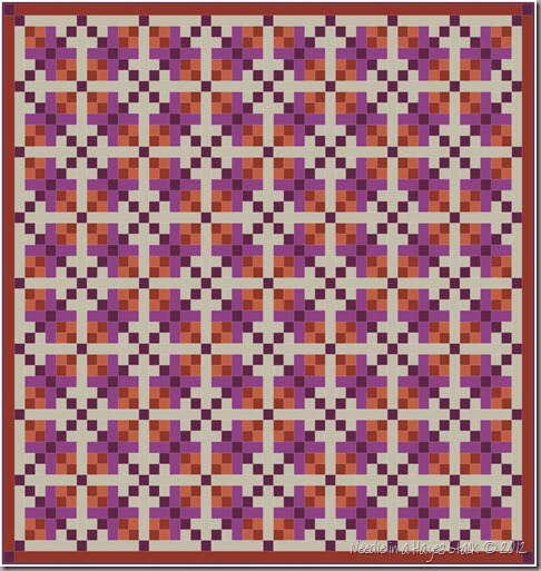8 King Quilt - Colors (102 x 102)