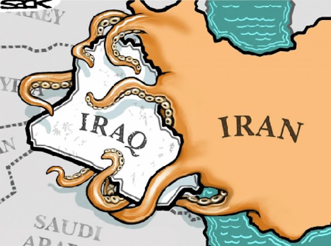 Iran continues to spread the militia in the Arab countries, "and it is Iraq's turn."