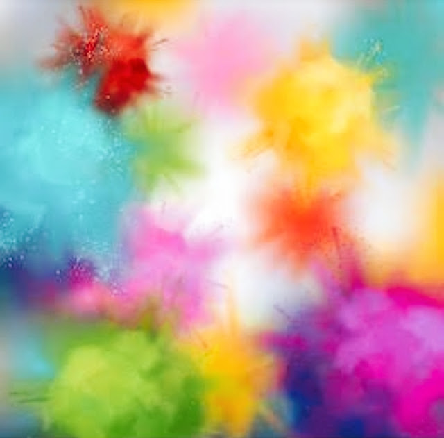 Colorful 1080p Holi Background HD