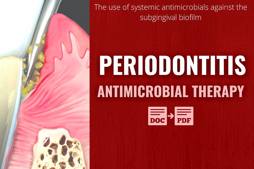 PDF: Antimicrobial therapy in periodontitis: the use of systemic