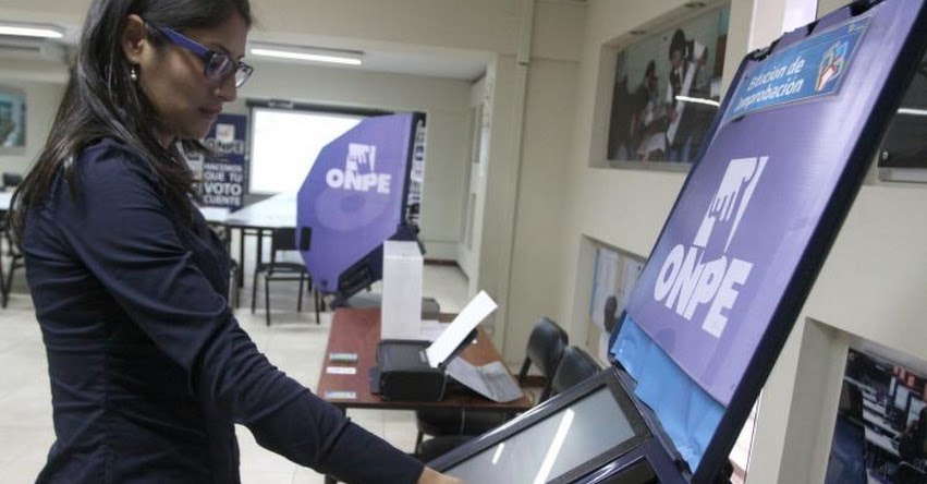 ONPE - ELECCIONES 2018: Resultados en Lima Metropolitana se entregarían el mismo día en la noche - www.onpe.gob.pe