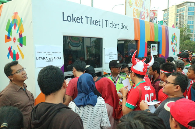 Polisi Buru Calo Tiket Asian Games 2018