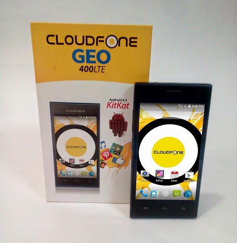 CloudFone GEO 400LTE Retail Box