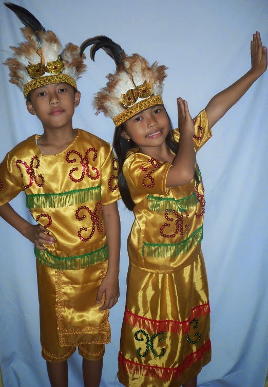 BA 004 Baju  Adat  Papua  Pakaian  Adat  Anak