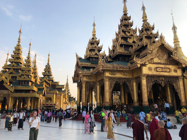 Yangon Shwedagon Pagoda Burma Myanmar