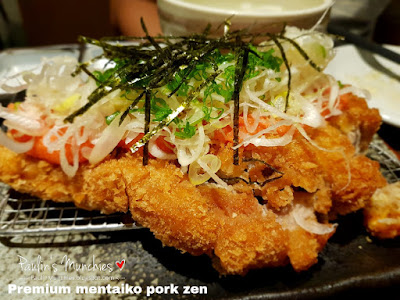 premium mentaiko pork zen - Imakatsu at The Star Vista - Paulin's Munchies