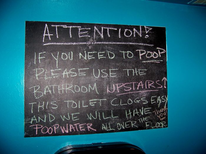 Poop water on my floor? It's more common than you think...