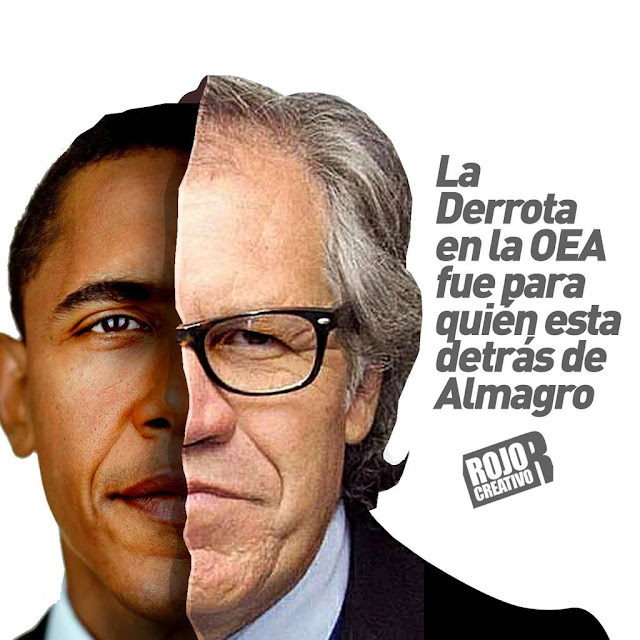 Resultado de imagen de LUÍS ALMAGRO, LA VERGÜENZA DE LA O.E.A.