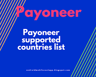 200 countries that support payoneer