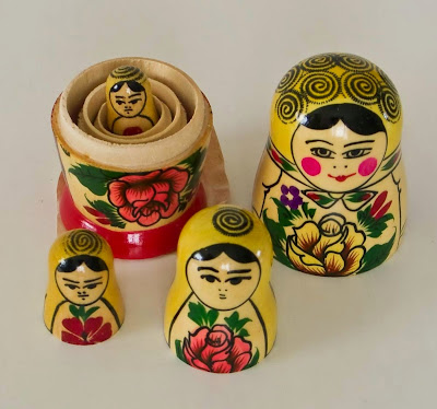 Matrioska, a Rusian nesting doll