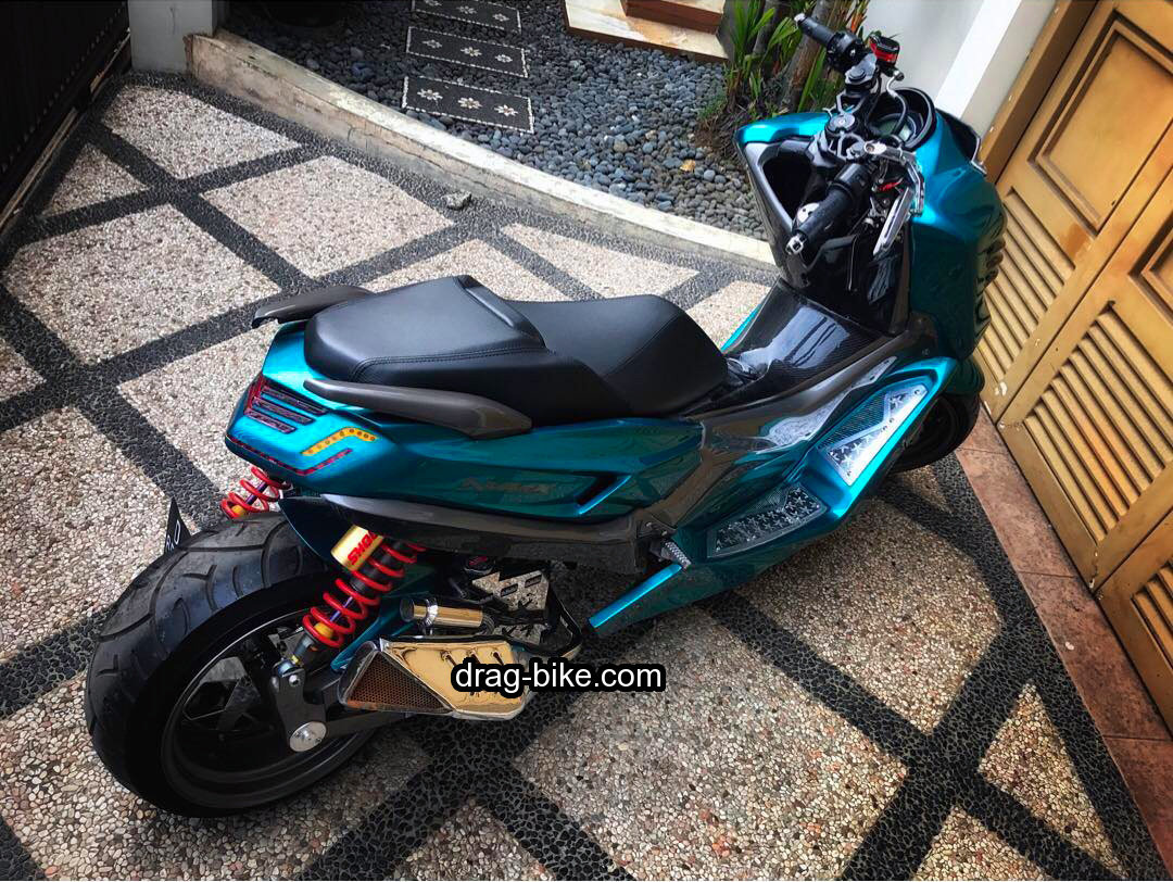 Gambar Modifikasi Striping Yamaha Nmax Pangeran Modifikasi