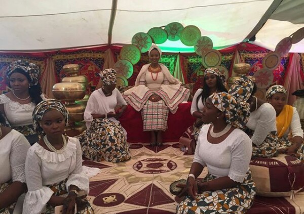 Beautiful brides, Hauwa and Meram Indimi at their Kamu ceremonies