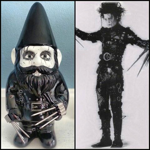 Gnome Edward Scissorhands