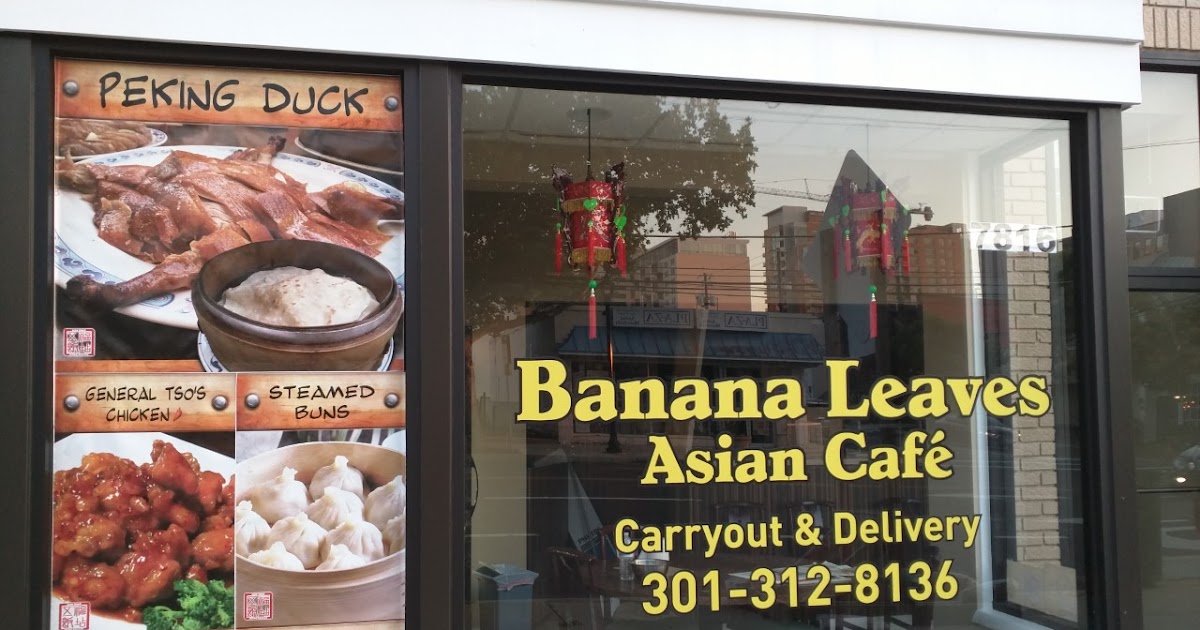 Robert Dyer @ Bethesda Row: Banana Leaves Asian Cafe ...